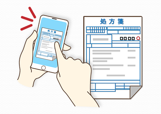 LINEで処方せん予約